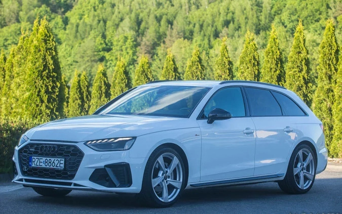 Audi A4 cena 155600 przebieg: 139800, rok produkcji 2021 z Wyszogród małe 211